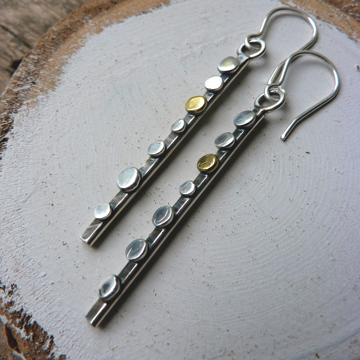 Silver Satellite Earrings - Image 3