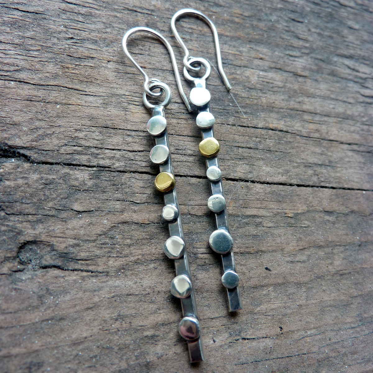 Silver Satellite Earrings - Image 2